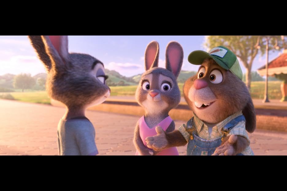 Hizi ni picha za katuni kutoka filamu ya Zootopia.