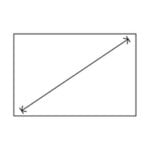 Diagonal line. Mahazari/mchinjo kati.